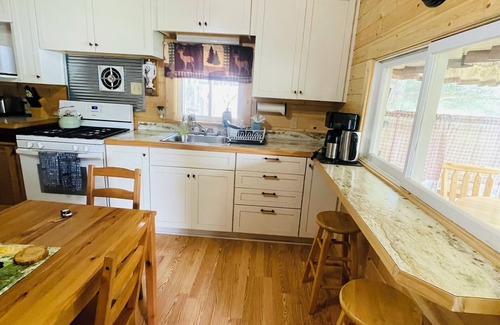 Wetmore Cabin | Lakefront Cabin, Pet Friendly, WIFI , near Pictured Rocks Munising Mi.
