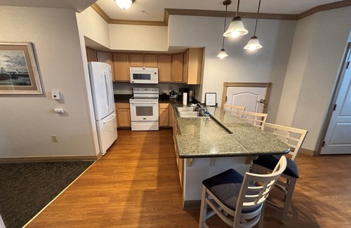 Sheboygan Villa | Lakefront Condo- Step-free & accessible! Sleeps 8!