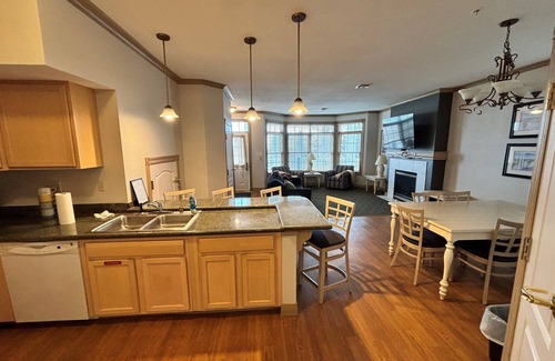 Sheboygan Villa | Lakefront Condo- Step-free & accessible! Sleeps 8!