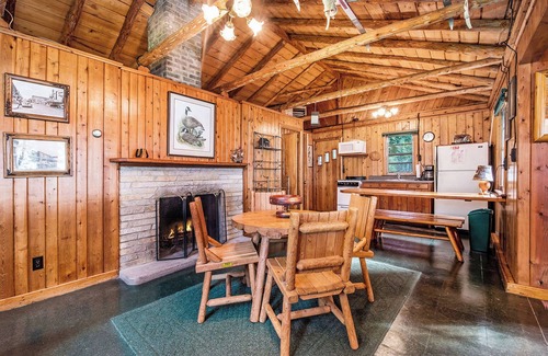 Cheboygan Cabin | Lakefront Cottage - Beautiful Grounds and Large Sandy Beach