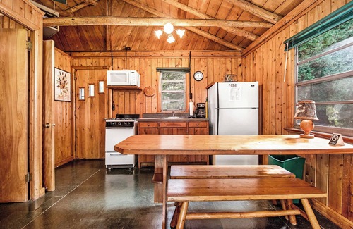 Cheboygan Cabin | Lakefront Cottage - Beautiful Grounds and Large Sandy Beach