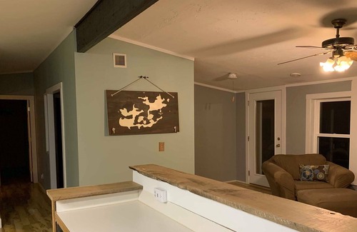 Frontier House | Lakefront Cottage in a rare serene setting for nature lovers on all sports lake.