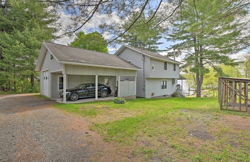 Gloversville Cottage | Lakefront Gloversville Home w/Beach + Dock!