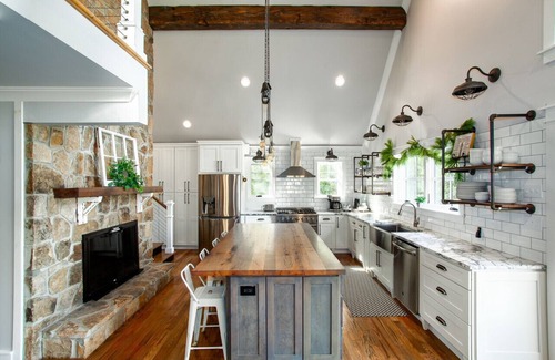 Ashley Oaks House | Lakefront Haven with Modern Amenities, Fire Pit, and Stunning Views