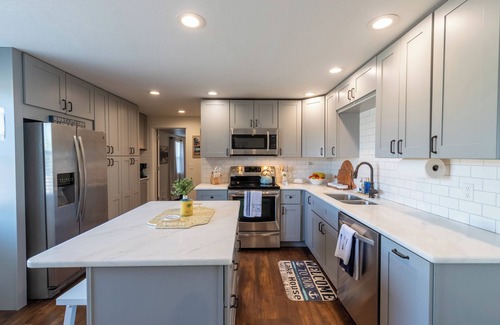 Placid Lakes House | Lakefront Home, Private Dock Kayak,Family Friendly,Beachfront BBQ Yard Games