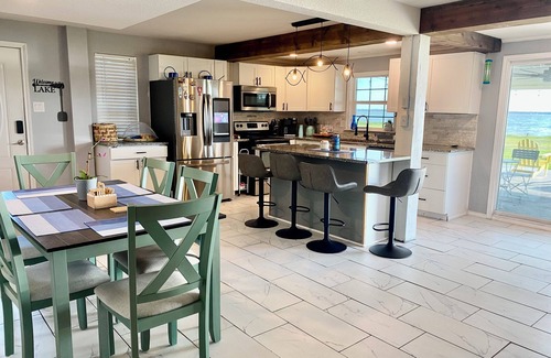 Kemp House | Lakefront home with Gorgeous sunset view