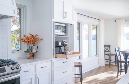 Geneseo House | Lakefront Luxury with Cottage Charm