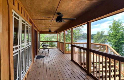 Larue House | Lakefront Oasis with Private Boat Dock on Lake Palestine