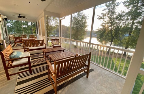 Cross Hill House | Lakefront property, private dock, enjoy swimming and boating on Lake Greenwood.