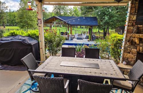Upatoi House | Lakefront Retreat with Pool, Game Room & Private Pier