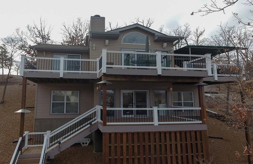 Osage Beach House | Lakefront Sunset Point in the Heart of Osage Beach 17.5mm! Great view with Dock