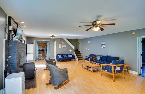 West Sand Lake House | Lakefront West Sand Lake Home w/Beach Access!