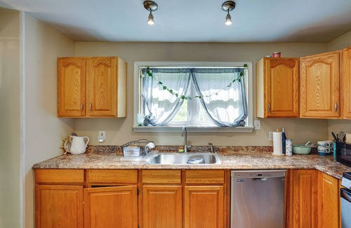 West Sand Lake House | Lakefront West Sand Lake Home w/Beach Access!