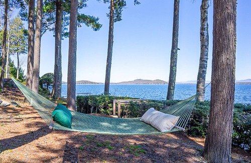 Alton Bay House | Lakeside cottage with Lake Winnipesaukee views & private boat dock, dog-friendly