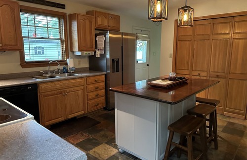 Vassalboro House | Lakeside house on Webber Pond with a small beach and stunning, peaceful views.