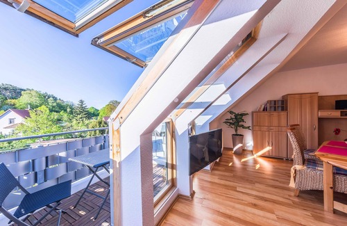 Muritz Apartment | Lakeside view maisonette vacation apartment near the Müritz for 4 people