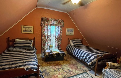 Brighton Other | Lakeview Farmhouse with private beach access and on snowmobile VAST trail.
