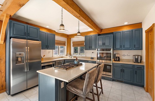 Bass Lake House | Lakeview Lodge - Sleeps 20/Hot Tub/Sauna/Theater/Private Pier