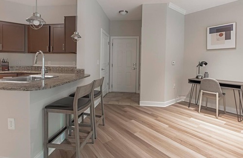 Chillum Apartment | Landing | Beautiful 1BD, Courtyard, Gym