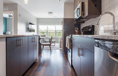 Edwardsville Apartment | Landing | Stunning 1BD, Game Room, Gym