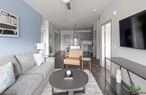 Murfreesboro Apartment | Landing | Stunning 2BD, Clubhouse, Yoga Studio