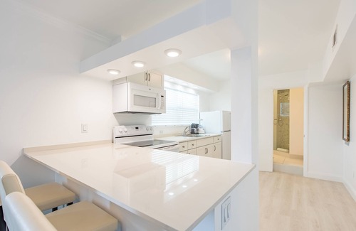 Barrier Island Apartment | Large and tranquil suite, just steps from the Ocean.