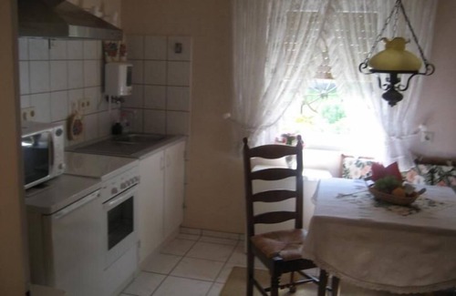 Steinen Apartment | Large holiday apartment with a balcony and a garden