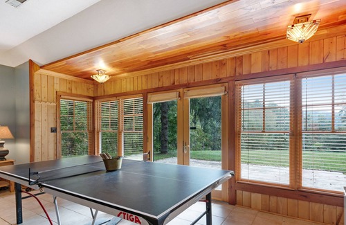 Whittier House | Large home with river access, fireplace & covered porch - nearby fishing