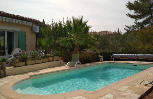 Nimes City Centre Villa | Large Independent Studio, Quiet, in Nîmes, terrace and pool, Greenery setting