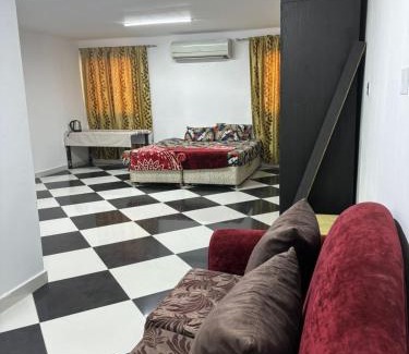 Sharjah House | LARGE M BEDROOM Attached Bathroom with Terrace Access in a villa Sharjah