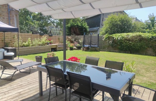 Trebeurden Villa | Large single-storey apartment with garden near beach