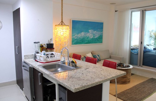 Juan Dolio - El Pueblo Apartment | Las Olas 2BR 6PAX 3Bds HugeTerrace