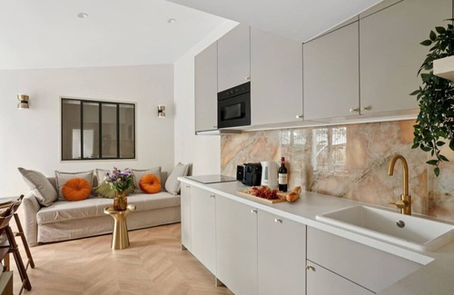 Auteuil Apartment | Lavie Maison : Terrace & AC