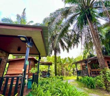 Nong Thale Ski Chalet | Lay Back Villa Wooden House AC Hot shower High Speed Internet