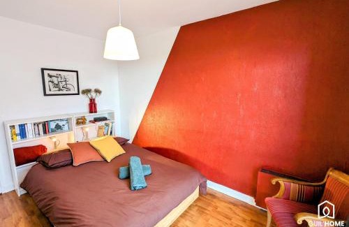 La Madeleine Apartment | Le Balcon de l'Europe - Cosy - Parking - Tramway