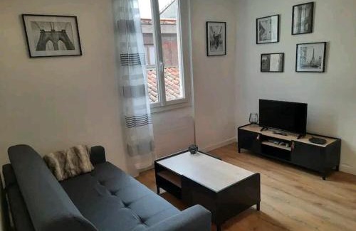 Le Busca Apartment | Le Black and White cosy studio Toulouse centre