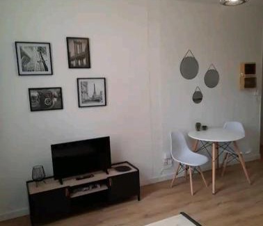 Le Busca Apartment | Le Black and White cosy studio Toulouse centre