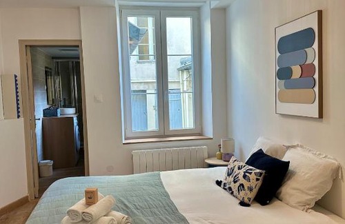 Saint-Pierre - Rene II - Bonsecours Apartment | Le Cosy - 2 à 4 personnes - Proche Gare