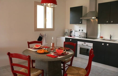 Sarlat-la-Caneda Apartment | Le Couchant-2p-terrasse-parking