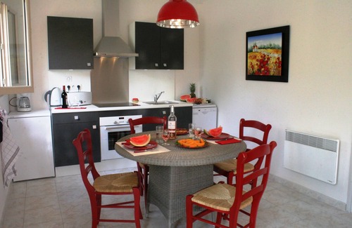 Sarlat-la-Caneda Apartment | Le Couchant-2p-terrasse-parking