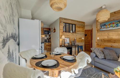 Flumet Apartment | Le Flocon de Neige - Appt cosy avec terrasse