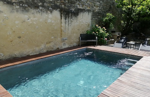 Bourdic Apartment | LE Gite D Emeline 2 Pers Avec VUE SUR Terrasse ET Piscine