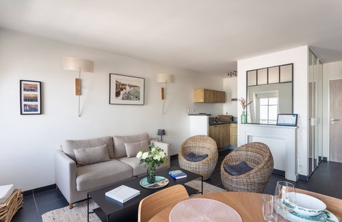 Courtoisville-Sillon-Moka Apartment | Le Grand Sillon 3* - Appartement 40 m² vue mer plage du Sillon