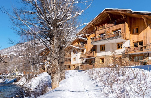 Saint-Chaffrey Apartment | Le Hameau du Rocher Blanc by Interhome