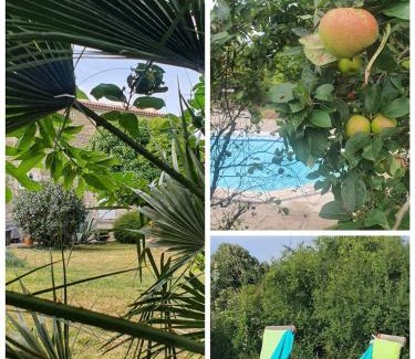 Auchay-sur-Vendee House | Le Jardin des Bosquets Gite