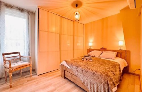 Cuxac-dʼAude House | Le Montadou avec Roof Top - local vélosmotos - netflix - climatisation