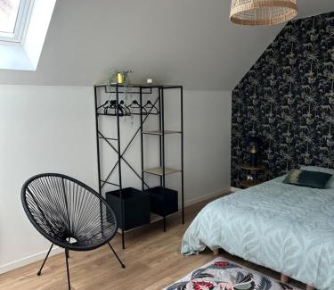 Vernon Bed & Breakfast | Le Nid des Voyageurs - chambre Eurylaime