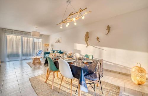 Merville-Franceville-Plage House | Le Nid Familial de Merville Maison neuve proche Plage 6 pers