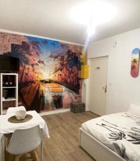 Saint-Helier Apartment | Le "Petit Californie" Studio proche Gare