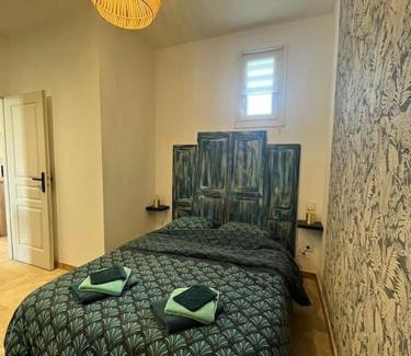 Monteux House | Le Platane Maison climatisée avec piscine